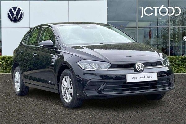 Black Used 2021 VW Polo Life Hatchback | £15,079 (Fair price) - Image 1/4