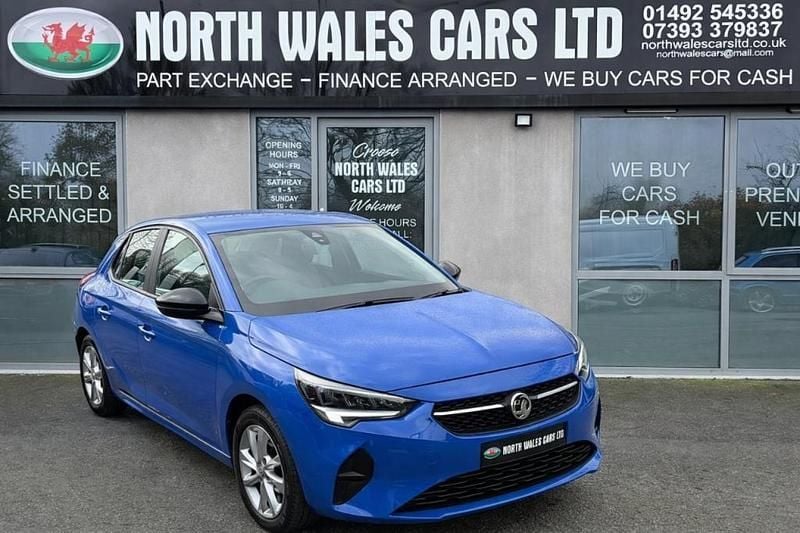 Used Vauxhall Corsa 2020 Blue Hatchback