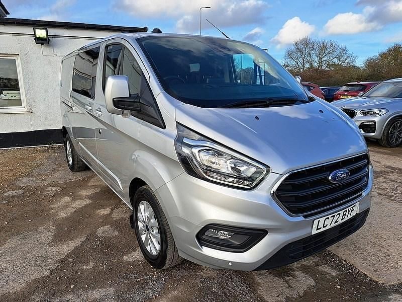 Used Ford Transit Custom Limited 130 HP (95 kW) 2023 Silver Van
