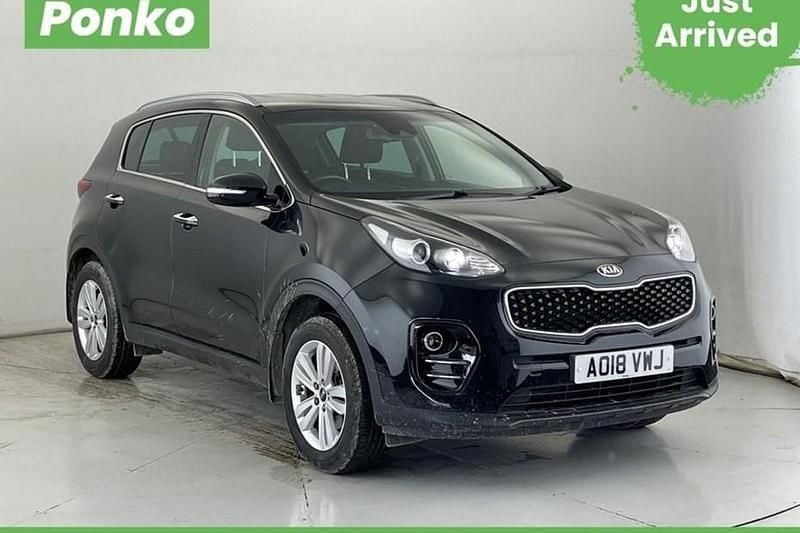 Black Used 2018 Kia Sportage 2 SUV | £10,250 (Good price) - Image 1/1