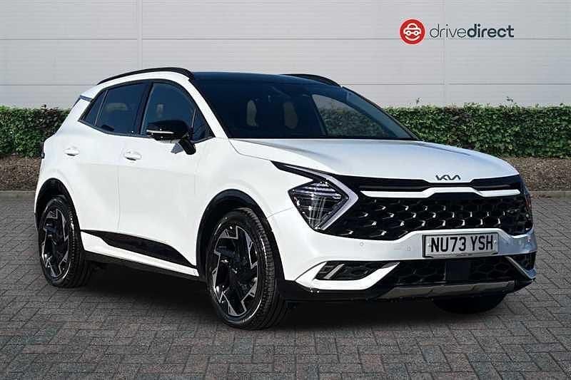 Used Kia Sportage GT-Line S 180 HP (132 kW) 2023 White SUV