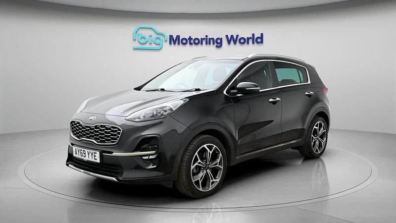 Used Kia Sportage GT-Line 177 HP (130 kW) 2019 Black SUV