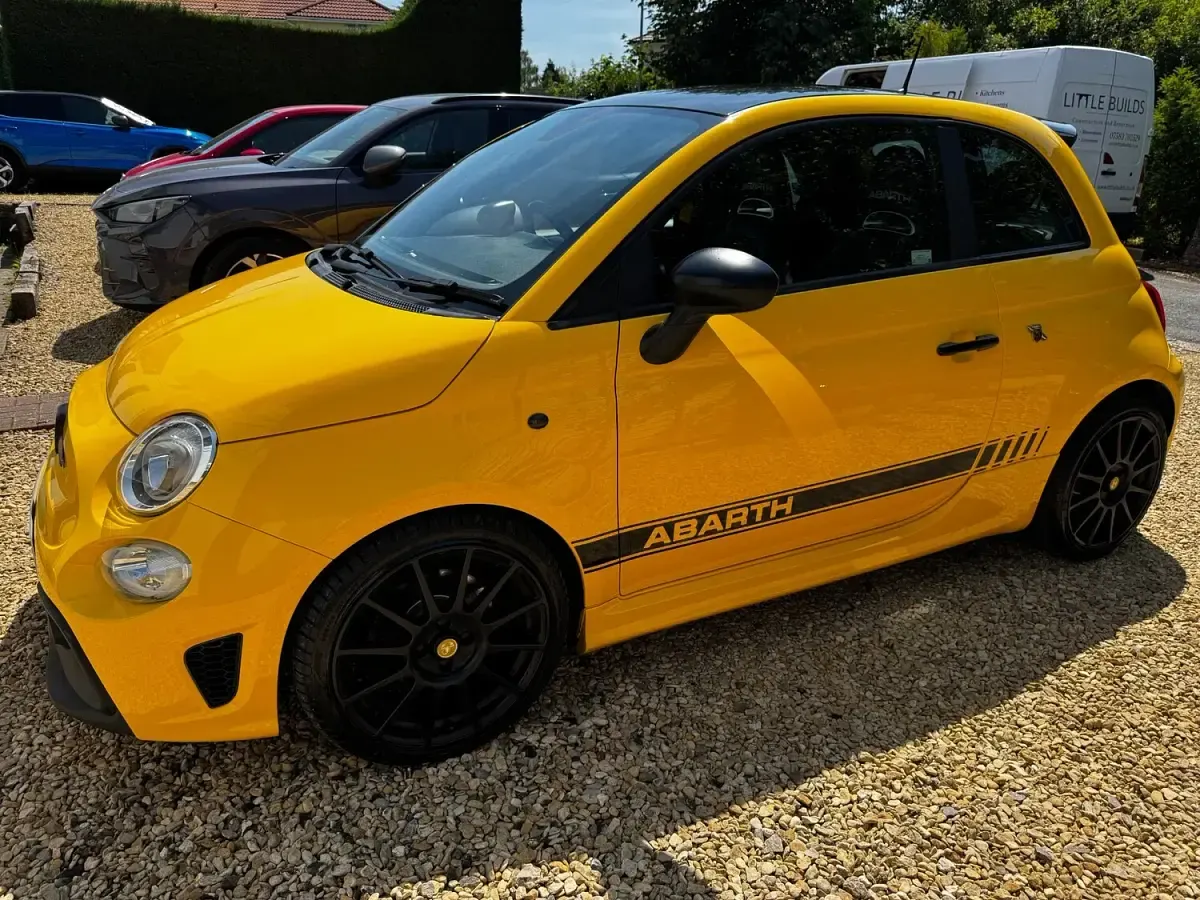 Used Abarth 595 Turismo 2017 Yellow Hatchback