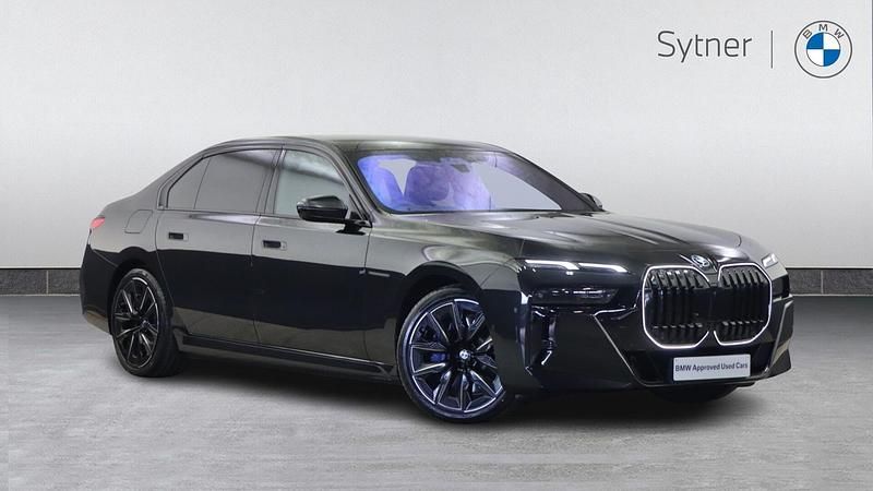 Black Used 2025 BMW i7 M Sport Sedan | £87,000 - Image 1/4