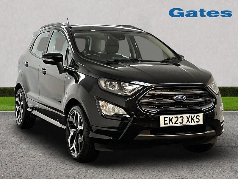 Black Used 2023 Ford Ecosport ST-Line SUV | £15,499 (A bit pricey) - Image 1/4