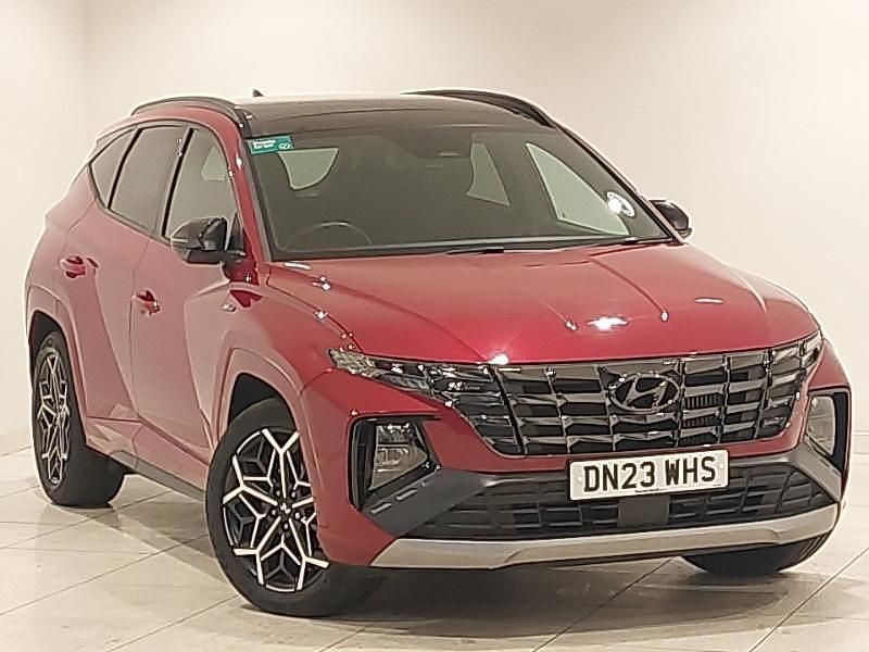 Red Used 2023 Hyundai Tucson N Line SUV | £26,998 (A bit pricey) - Image 1/4