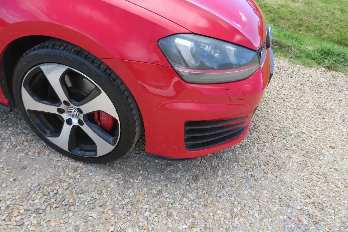 Used VW Golf VII GTI 230 HP (169 kW) 2013 Red Hatchback