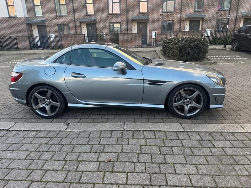 Used Mercedes SLK250 AMG 2013 Silver Cabriolet