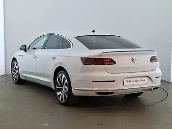 Used VW Arteon R-line 150 HP (110 kW) 2018 White Hatchback