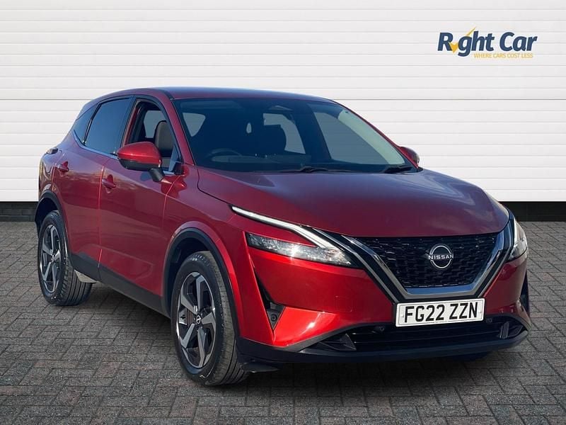 Used Nissan Qashqai N-Connecta 2022 Red SUV