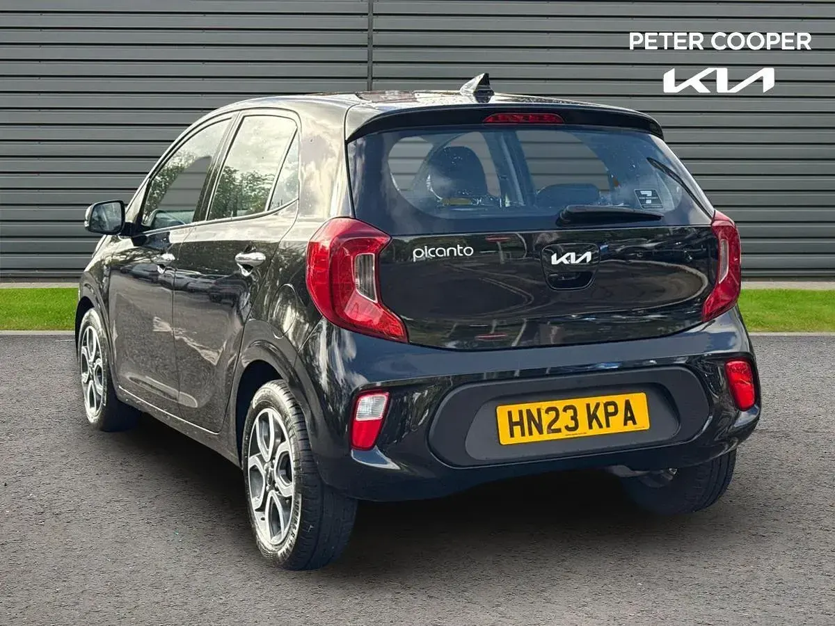 Used Kia Picanto 65 HP (47 kW) 2023 Black Hatchback