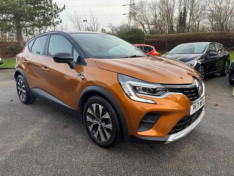 Second-hand Renault Captur 91 CP (66 kW) 2021 Portocaliu SUV