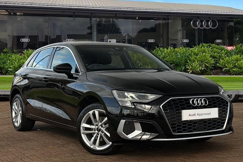 Used Audi A3 Sport 110 HP (80 kW) 2023 Black Sedan