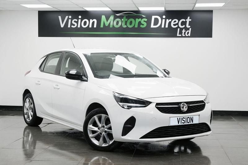 Used Vauxhall Corsa 75 HP (55 kW) 2020 White Hatchback