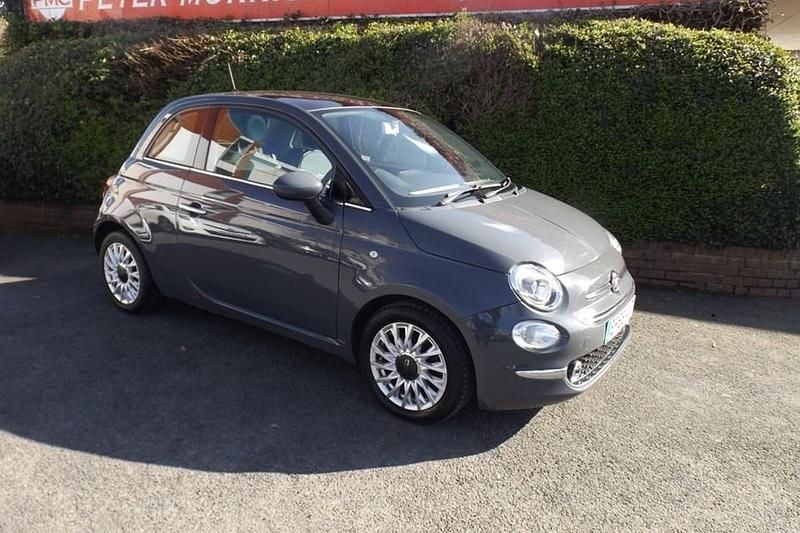 Used Fiat 500 Lounge 69 HP (50 kW) 2016 Grey Hatchback