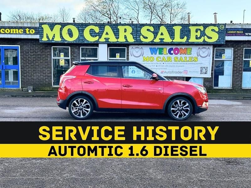 Used Ssangyong (KGM) Tivoli 115 HP (84 kW) 2016 Red SUV