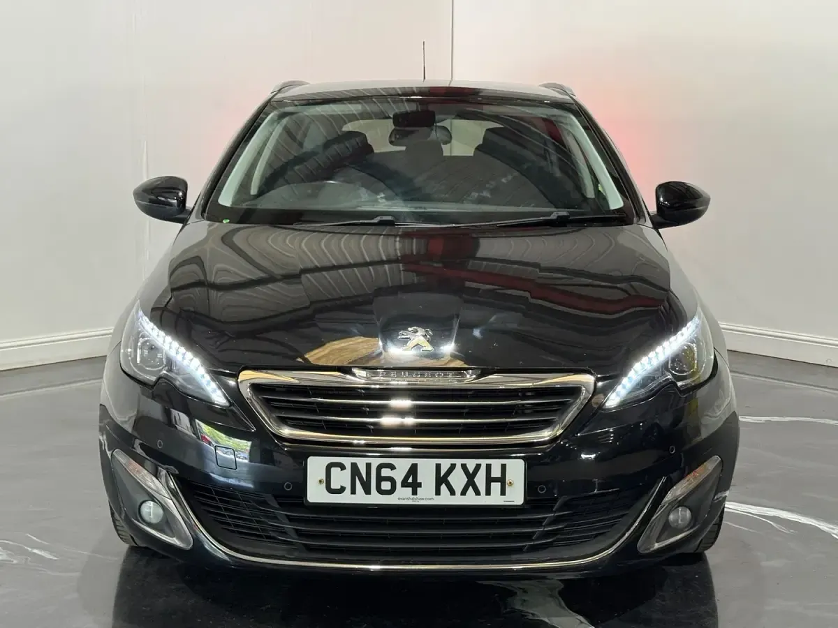 Used Peugeot 308 SW Allure 115 HP (84 kW) 2014 Black Estate