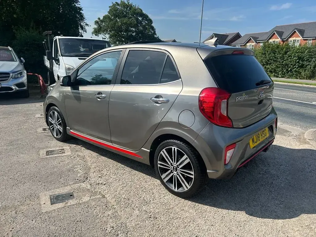 Used Kia Picanto GT-Line S 83 HP (61 kW) 2018 Silver Hatchback