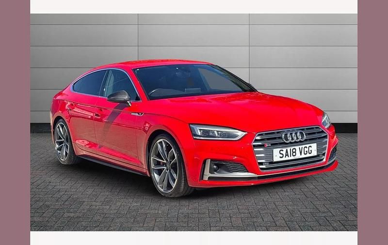 Red Used 2018 Audi S5 Design Hatchback | £21,750 (Fair price) - Image 1/2