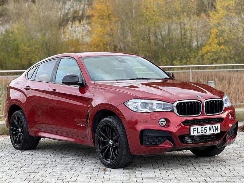 Red Used 2015 BMW X6 M Sport SUV | £16,990 (Super price) - Image 1/4
