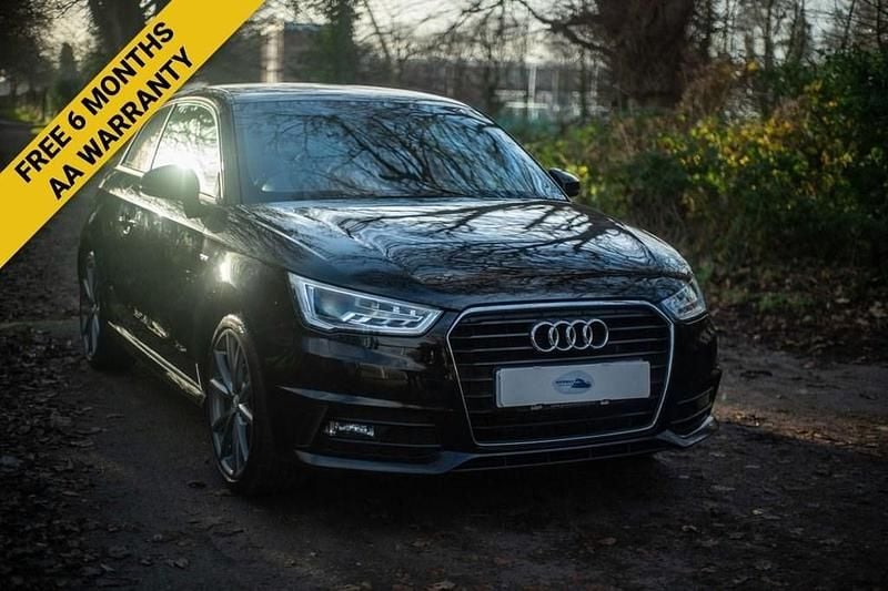 Black Used 2016 Audi A1 S-Line Hatchback | £8,395 (Fair price) - Image 1/4