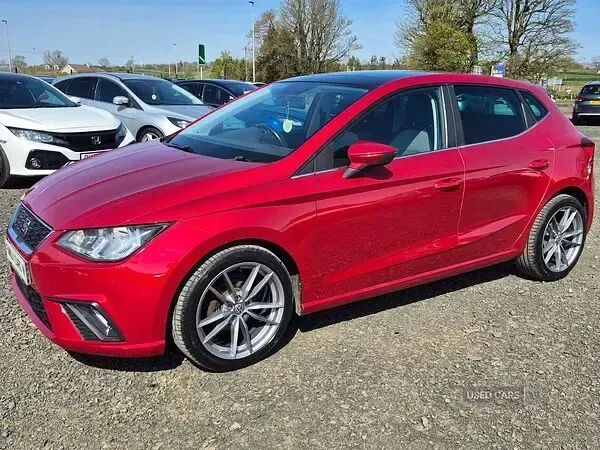 Used Seat Ibiza Design 75 HP (55 kW) 2018 Red Hatchback