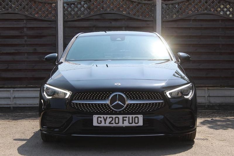 Used Mercedes CLA200 AMG line 2020 Black Coupe