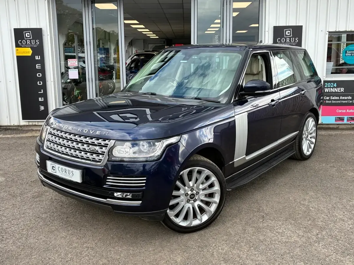 Begagnad Land Rover Range Rover Autobiography 339 HK (249 kW) 2015 Blå SUV