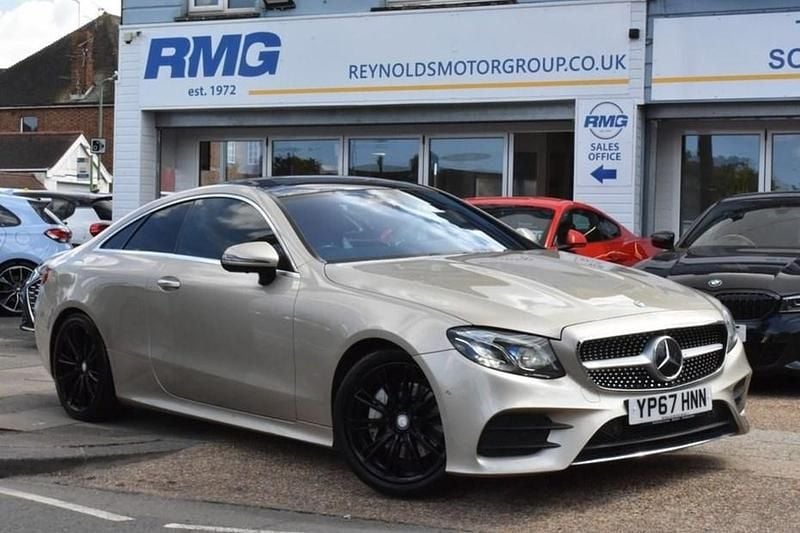 Silver Used 2017 Mercedes E220 AMG line Coupe | £18,500 (A bit pricey) - Image 1/1