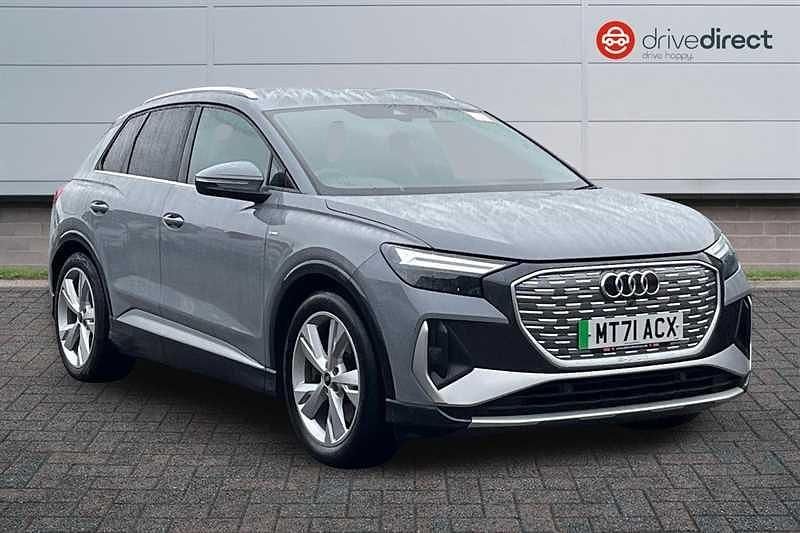 Used Audi Q4 e-tron S-Line 150 kW (204 HP) 2021 Grey SUV