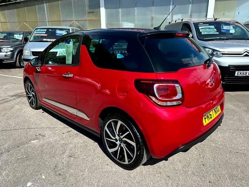 Used DS Automobiles DS3 Connected Chic 2017 Red Hatchback