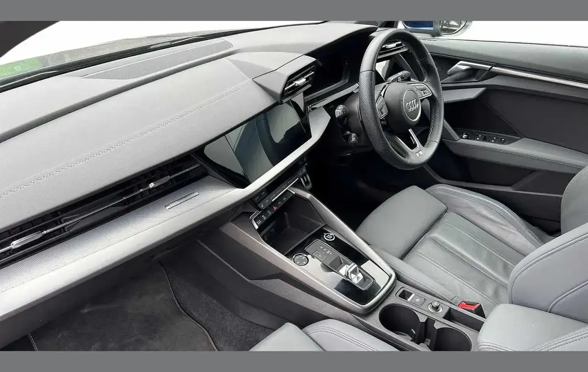 Used Audi A3 S-Line 147 HP (108 kW) 2023 Blue Sedan