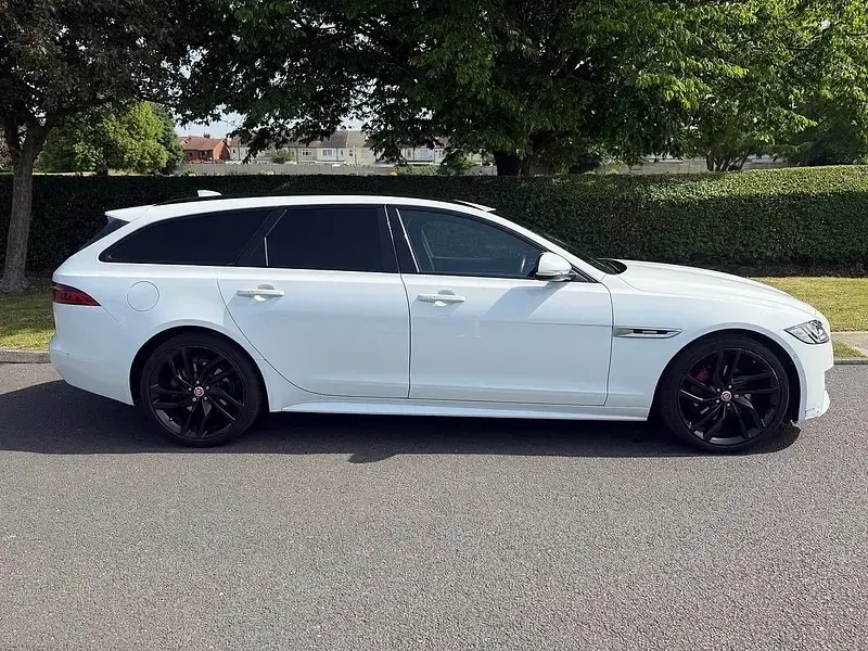 Used Jaguar XF R-Sport 2018 White Estate