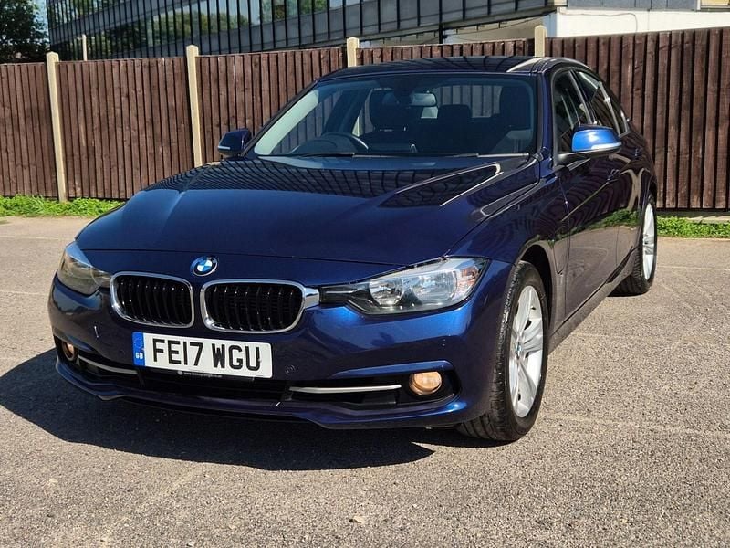 Used BMW 330e Sport Line 2017 Blue Sedan