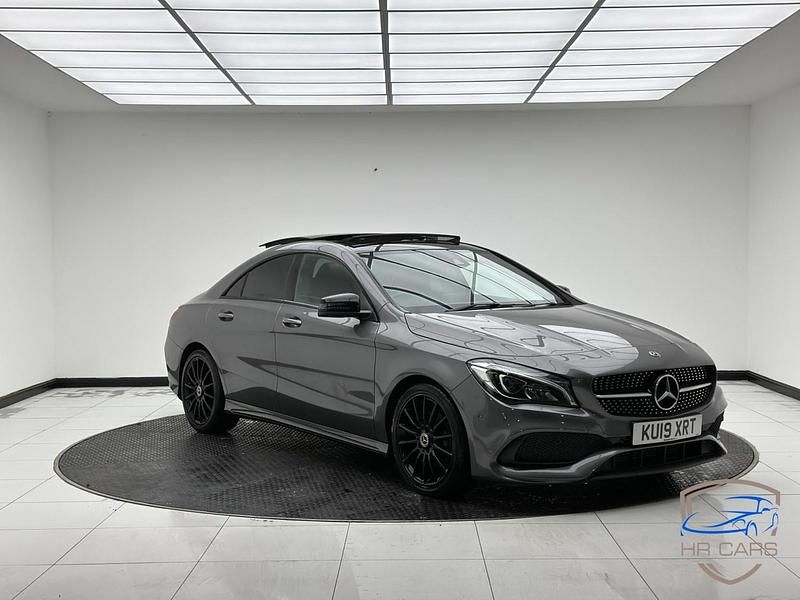 Grey Used 2019 Mercedes CLA200 AMG line Sedan | £16,495 (Fair price) - Image 1/4
