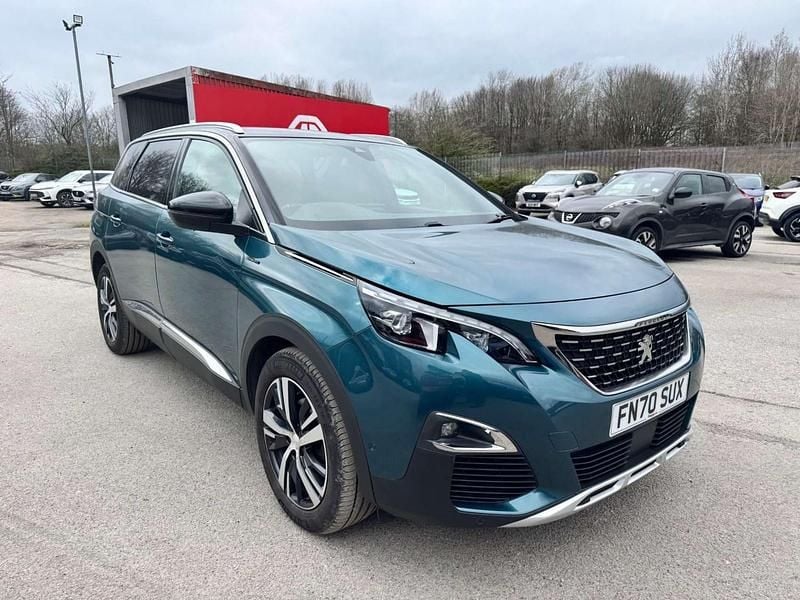 Used Peugeot 5008 GT-line 130 HP (95 kW) 2021 Green SUV