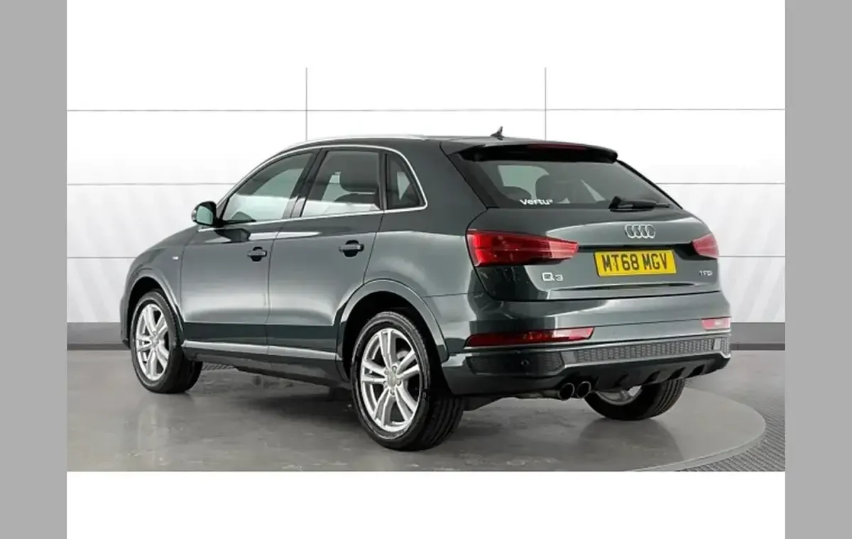 Used Audi Q3 S-Line 150 HP (110 kW) 2018 Green SUV