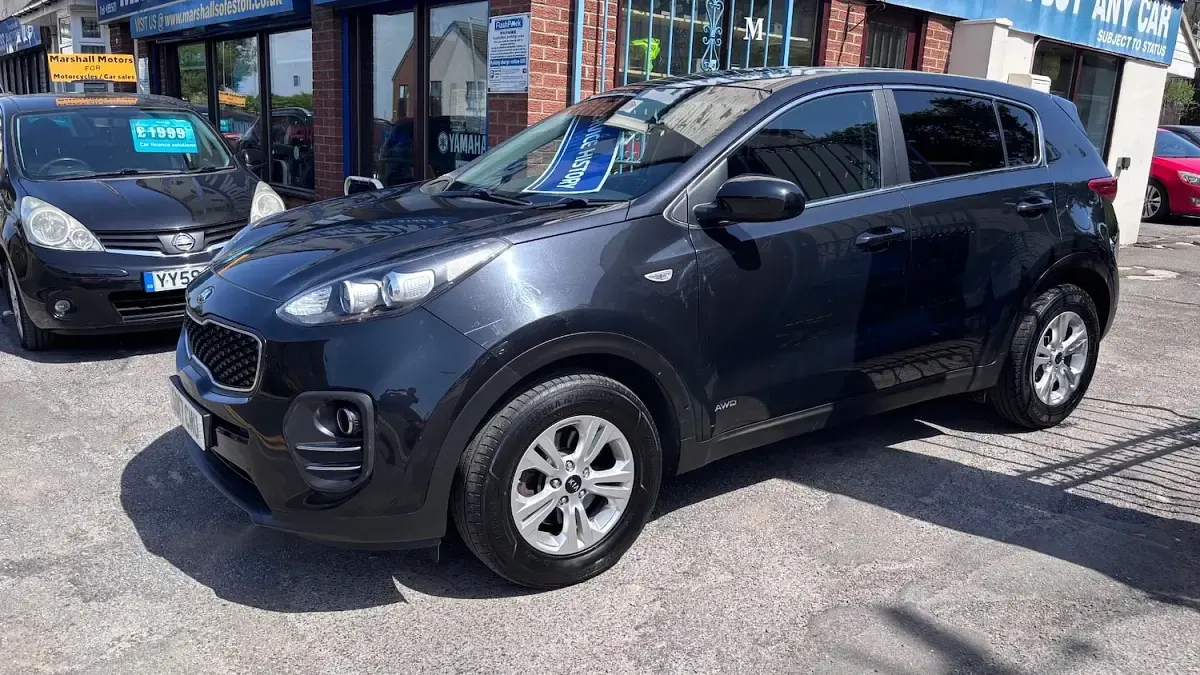 Used Kia Sportage 136 HP (100 kW) 2017 Black SUV