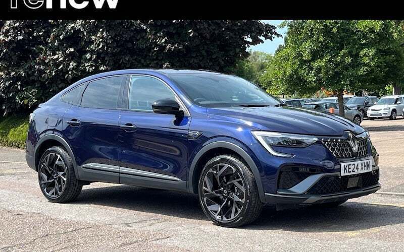 Id metallic midnight blue Used 2024 Renault Arkana Techno Esprit Alpine SUV | £22,151 (Fair price) - Image 1/4