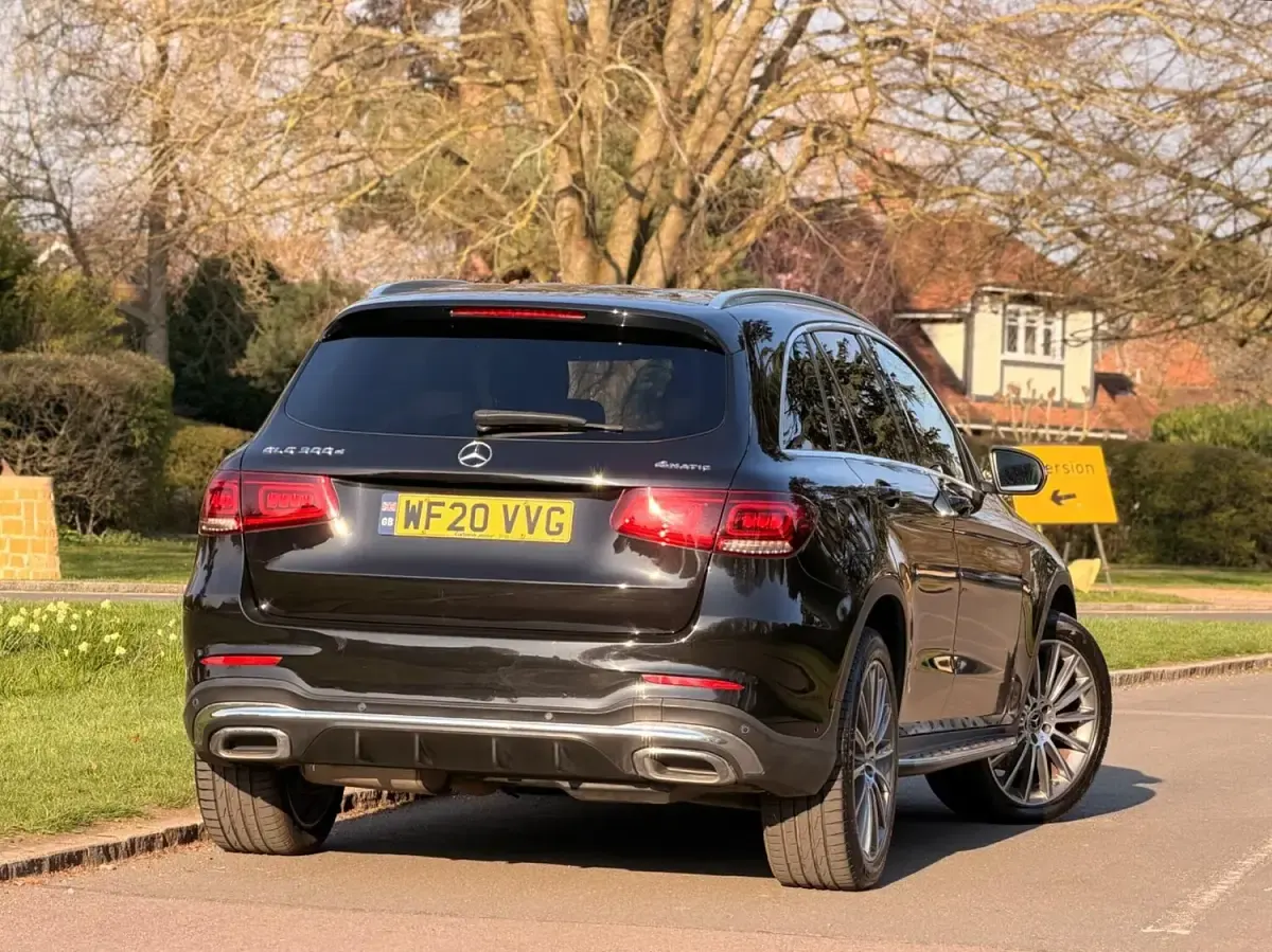 Used Mercedes GLC300 AMG line 2020 Black Estate