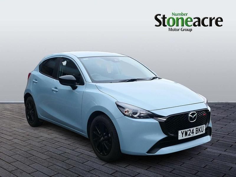 Used Mazda 2 Homura-Line 2024 Blue Hatchback