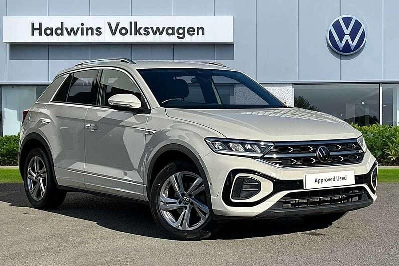 Grey Used 2022 VW T-Roc R-line SUV | £25,295 (Fair price) - Image 1/4