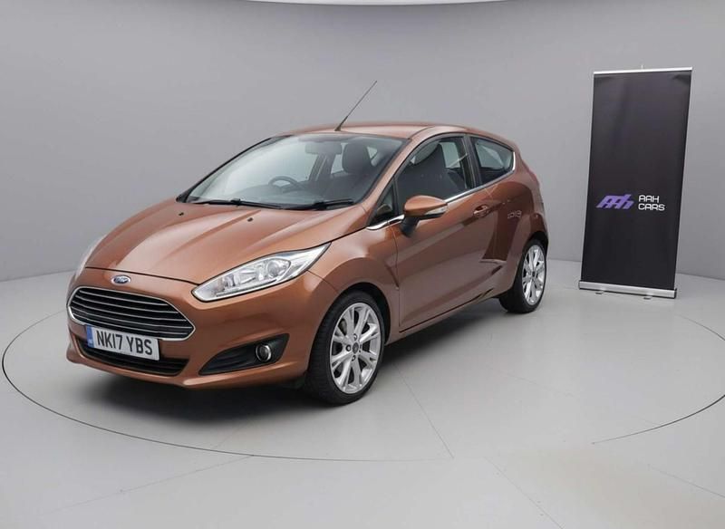 Used Ford Fiesta Zetec 2017 Brown Hatchback