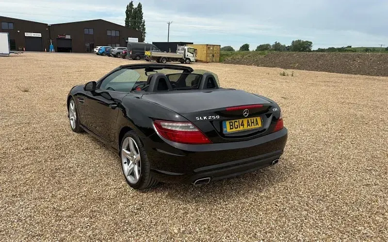 Used Mercedes SLK250 AMG 204 HP (150 kW) 2013 Black Cabriolet