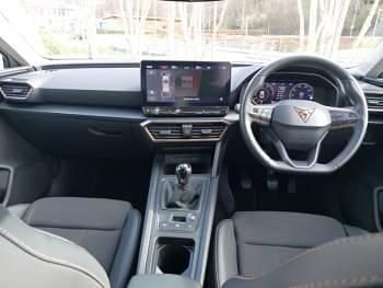 Used Cupra Leon 150 HP (110 kW) 2024 White Hatchback