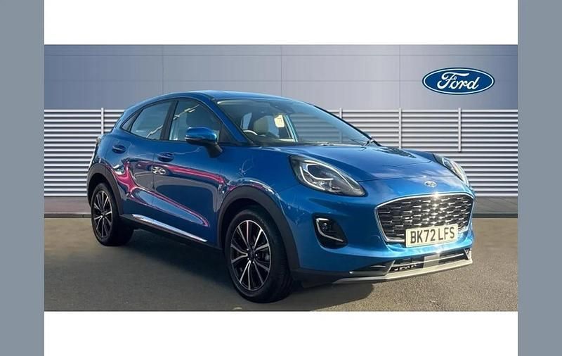Blue Used 2022 Ford Puma Gen-E Titanium SUV | £16,150 (Fair price) - Image 1/4