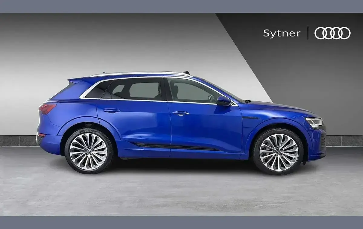 Used Audi Q8 e-tron S-Line 250 kW (340 HP) 2024 Blue SUV