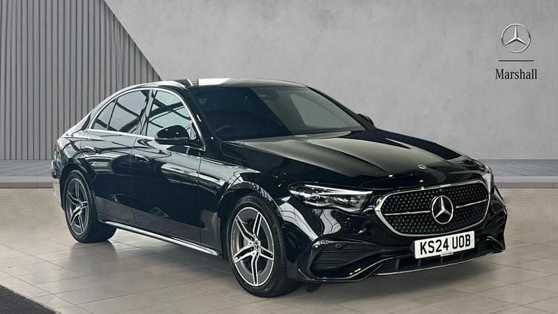 Black Used 2024 Mercedes E220 Advanced Sedan | £45,207 - Image 1/4