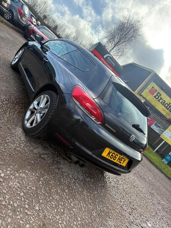 Used VW Scirocco GT 200 HP (147 kW) 2009 Black Coupe