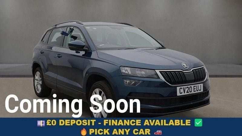 Blue Used 2020 Skoda Karoq SE SUV | £11,549 (Good price) - Image 1/4